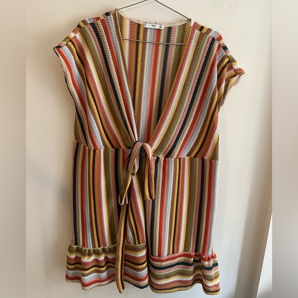 Mango Other - MNG crochet swim cover up